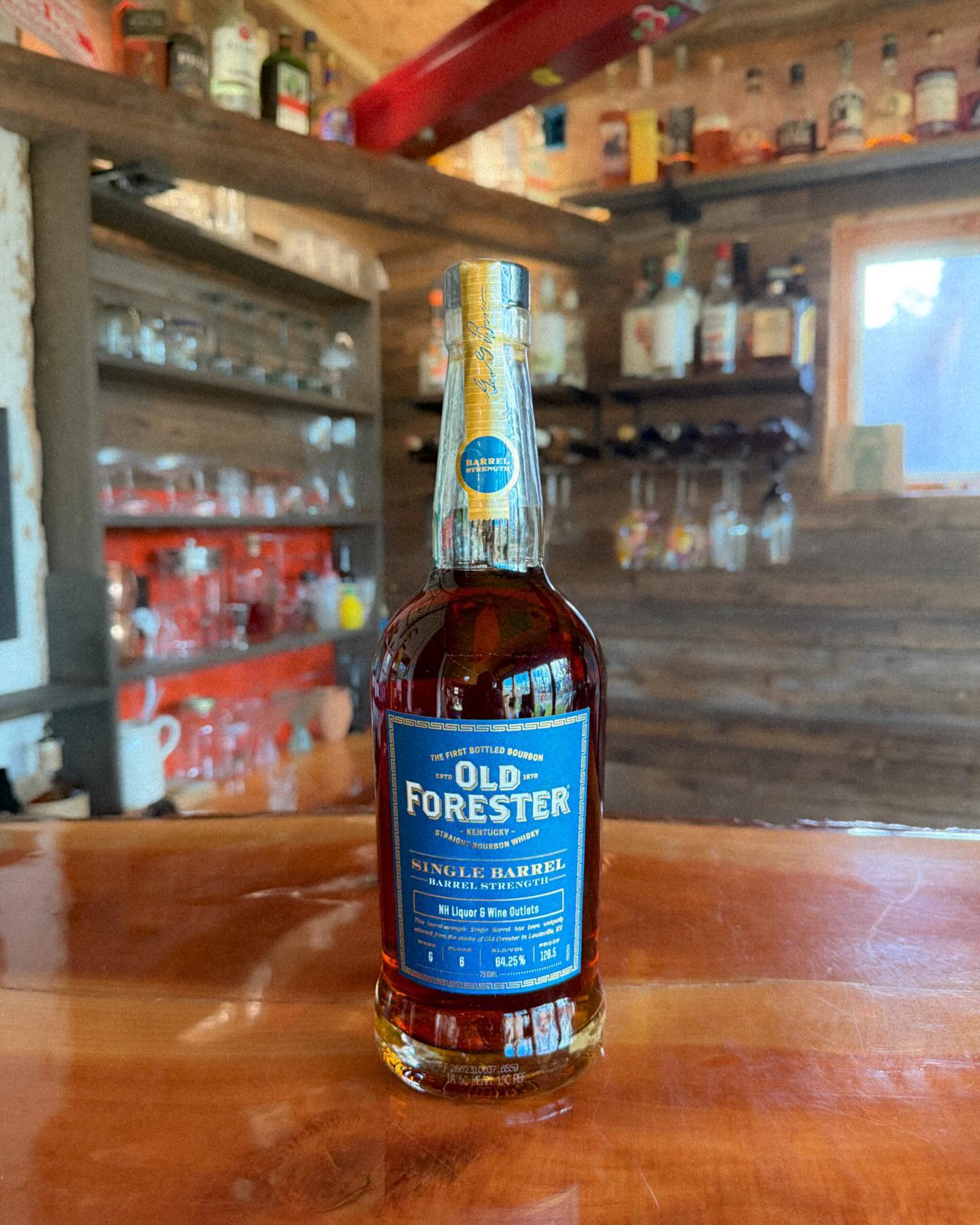 Old Forester Single Barrel / Barrel Strength - 128.5 Proof (64.25% ABV)