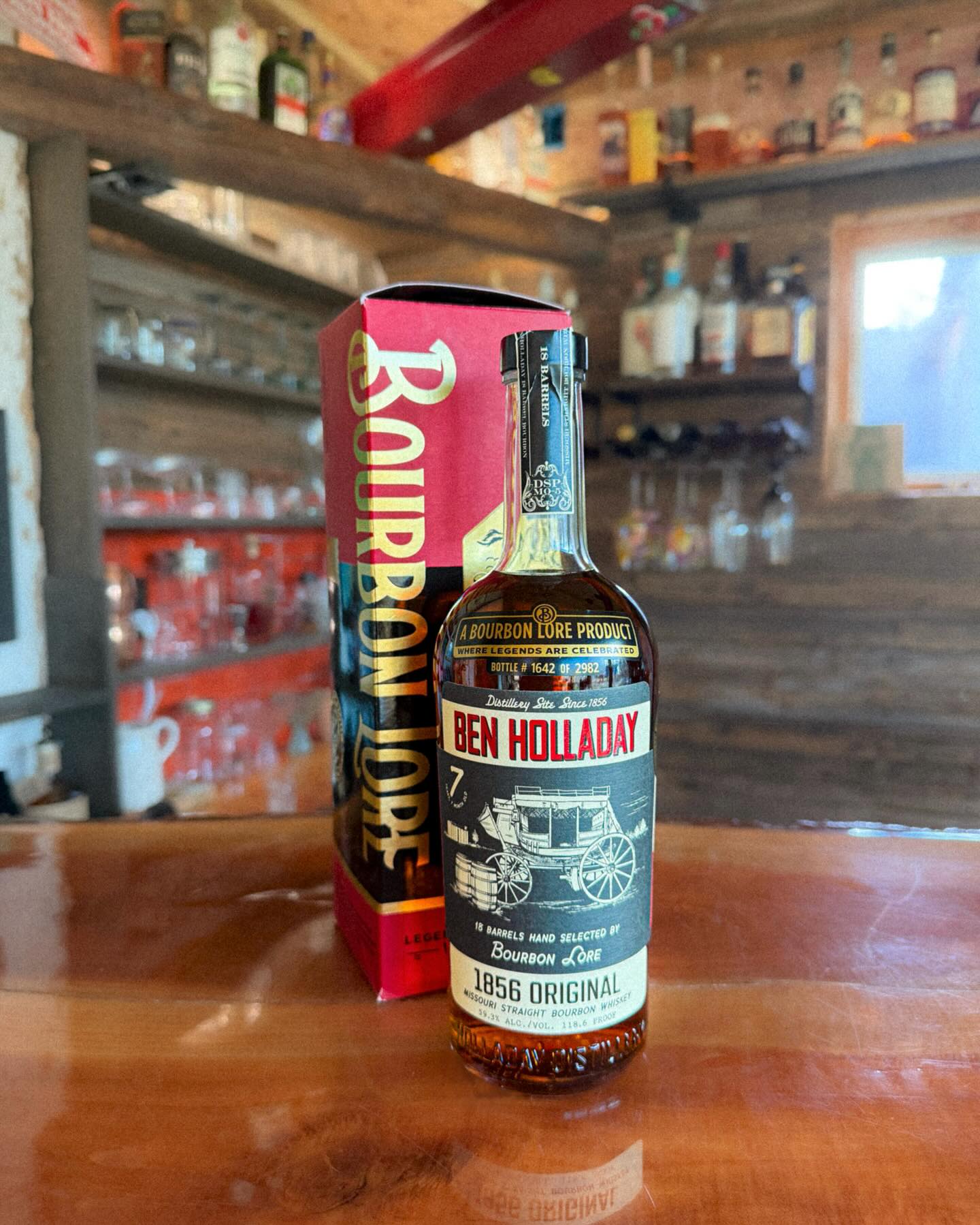 Ben Holladay Bourbon LORE 1856 18-Barrel Blend - 118.6 Proof (59.3% ABV)