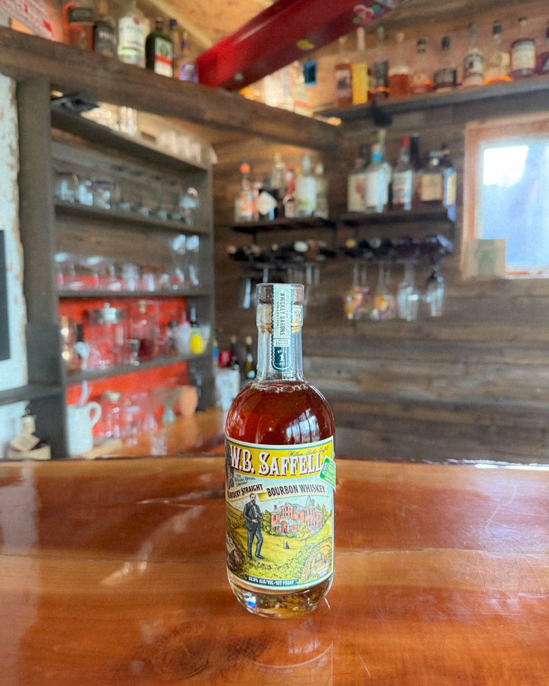 The W.B. Saffell Kentucky Straight Bourbon Whiskey (Batch 1) - 107 proof (53.5% ABV)