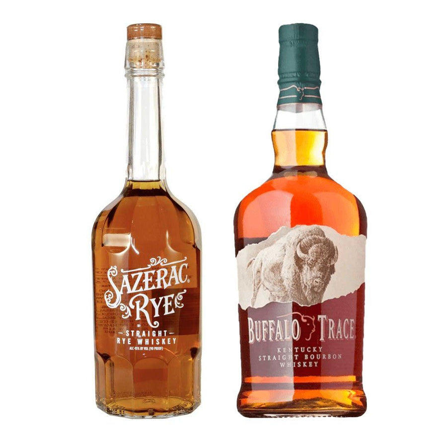 Sazerac Rye & Buffalo Trace Bourbon