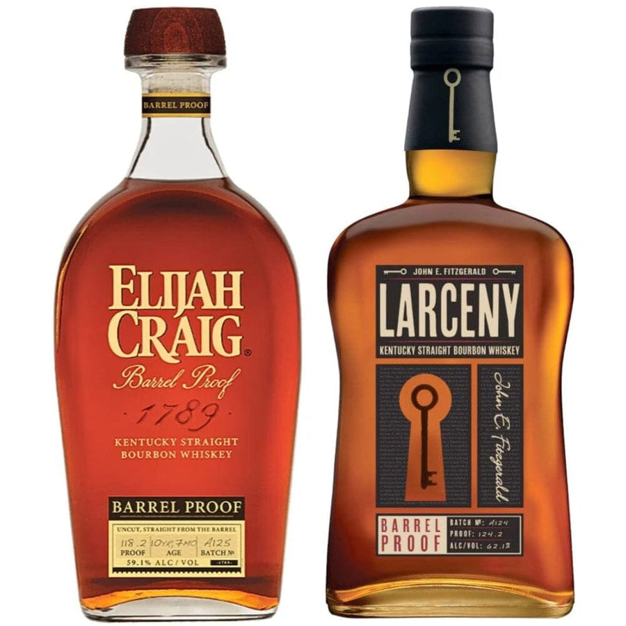 Elijah Craig & Larceny Barrel Proof Batch #A125 Bundle