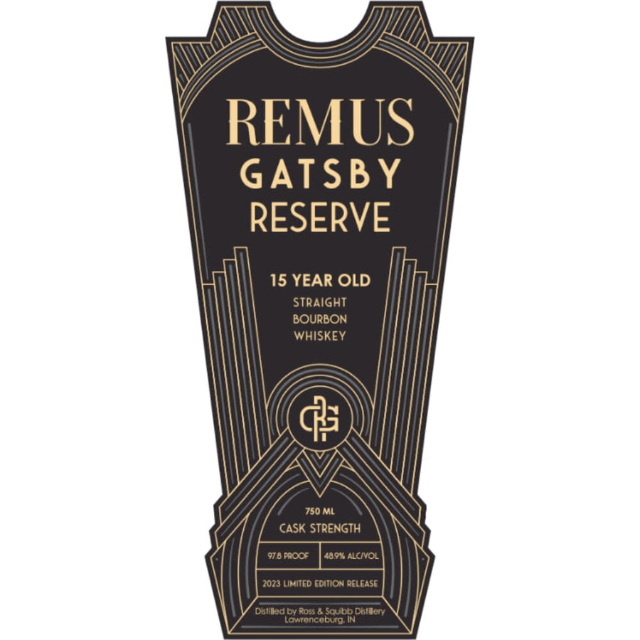 Remus Gatsby Reserve 15 Year Old 2023 Release