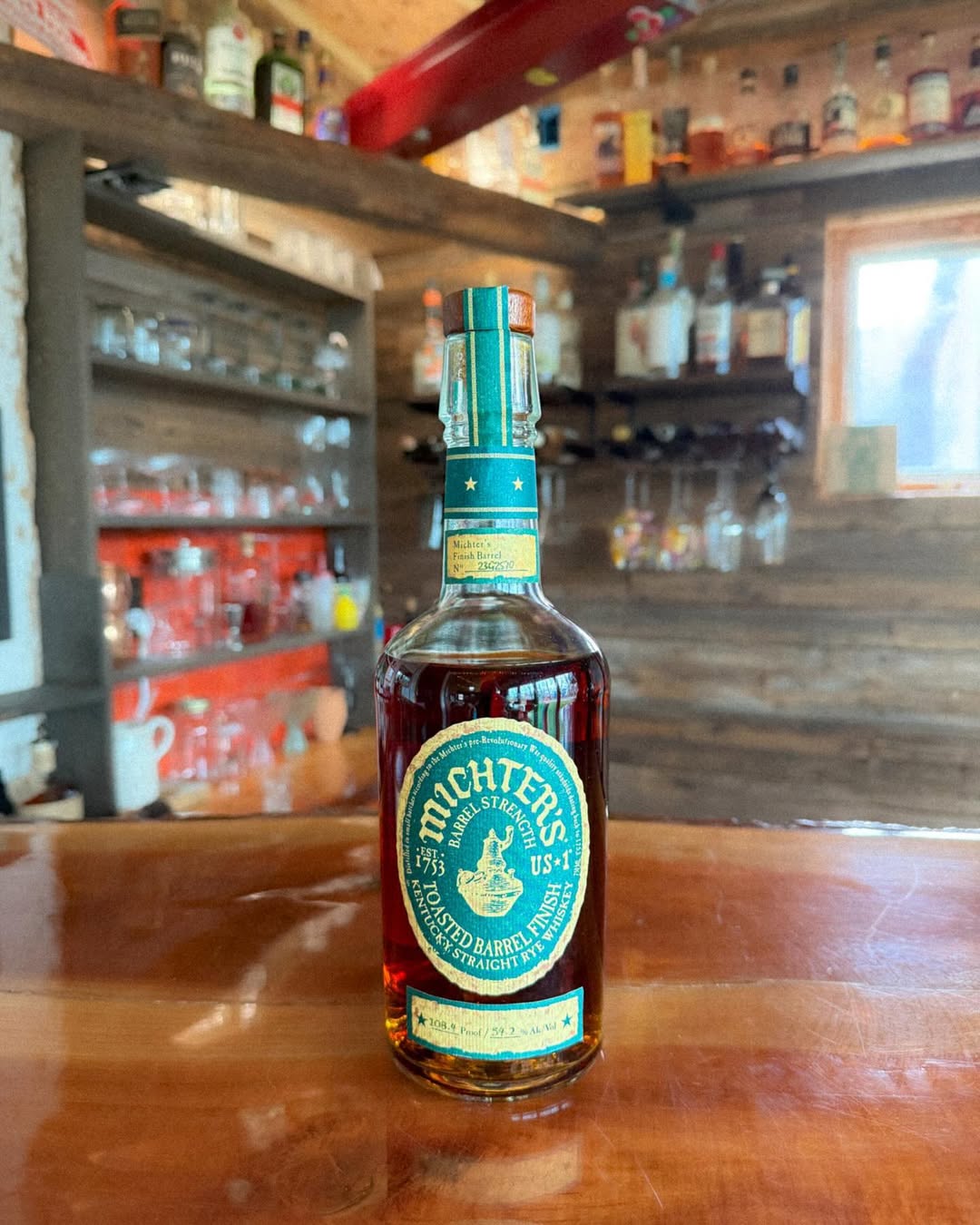 Michter's US*1 Toasted Barrel Finish Rye - 108.4 Proof (54.2% ABV)