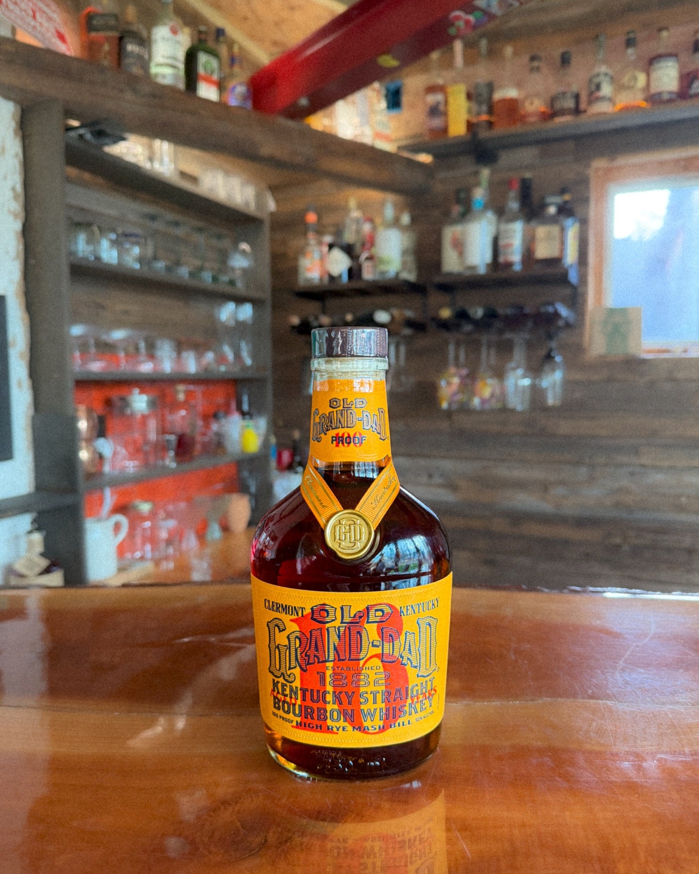 Old Grand-Dad 16 Year Old Kentucky Straight Bourbon Whiskey - 100 Proof (50% ABV)